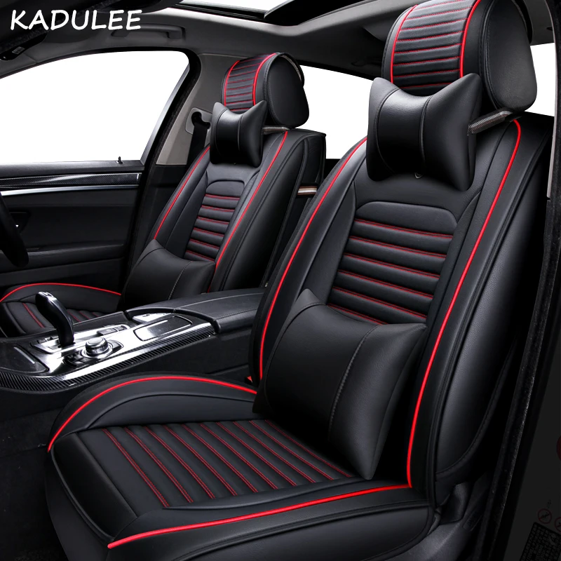 Чехол для автомобильного сиденья KADULEE из искусственной кожи Kia rio 3 soul sportage 2011 2018
