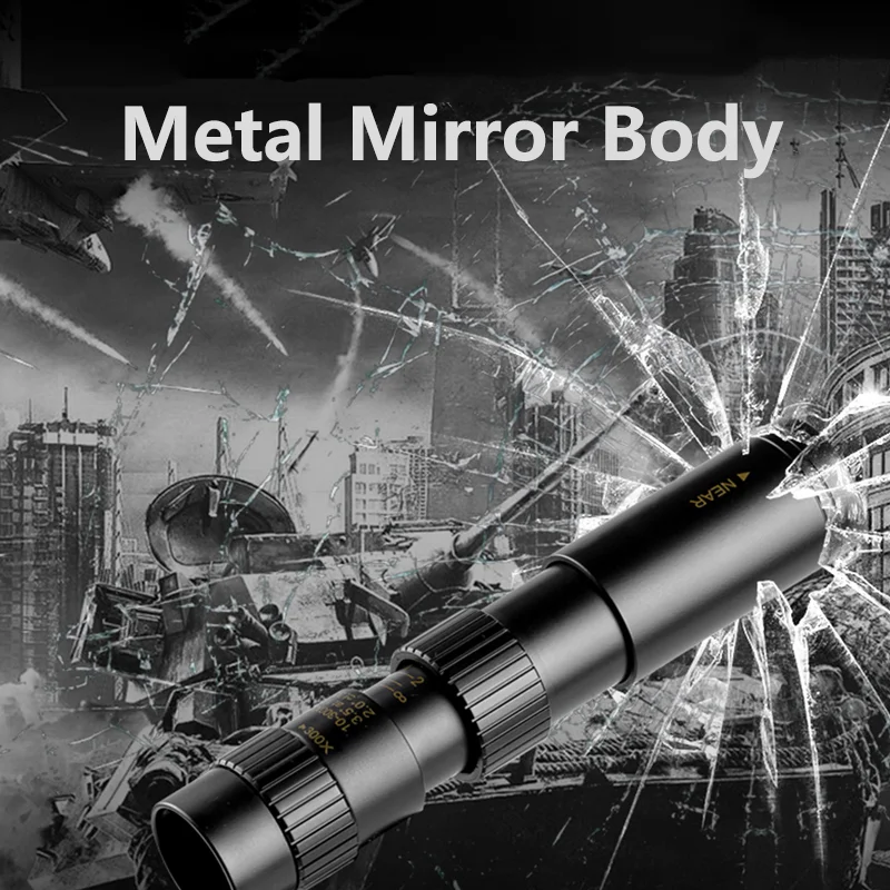 Портативный монокулярный телескоп Suncore 10-300 раз стальное зеркало бинокль для