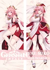 Наволочка Genshin Impact Yae Miko Dakimakura с мультяшным аниме обнимающим телом наволочка 50x160 см постельное белье Подушка милая искусственная наволочка