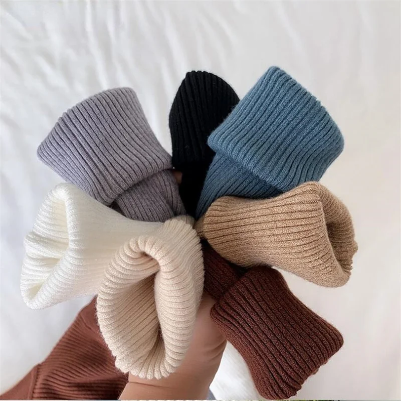 WJJDFC осень-зима Базовая Водолазка вязаные теплые свитера женские пуловеры