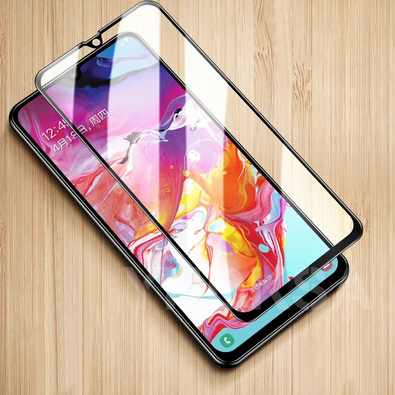 9D изогнутое закаленное Высокопрочное Стекло на samsung Galaxy A30 A50 A10 Экран протектор для A20 A20E A40 A40S A60 A70 A80 A90 M10 M20 M30