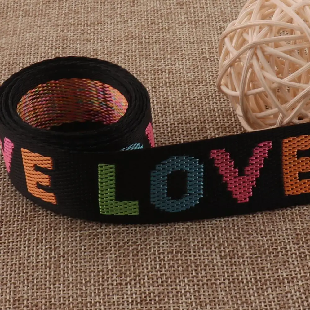 25 мм Черная Тесьма гладкая тесьма цветная сумка с лентой сумки ремни кошелек