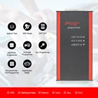 Новый Полный программатор ключей IPROG Pro ECU Iprog + 2019 V85 Eeprom IMMO, автомобильное радио, подушка безопасности, сброс, приборная панель, километр, инструмент