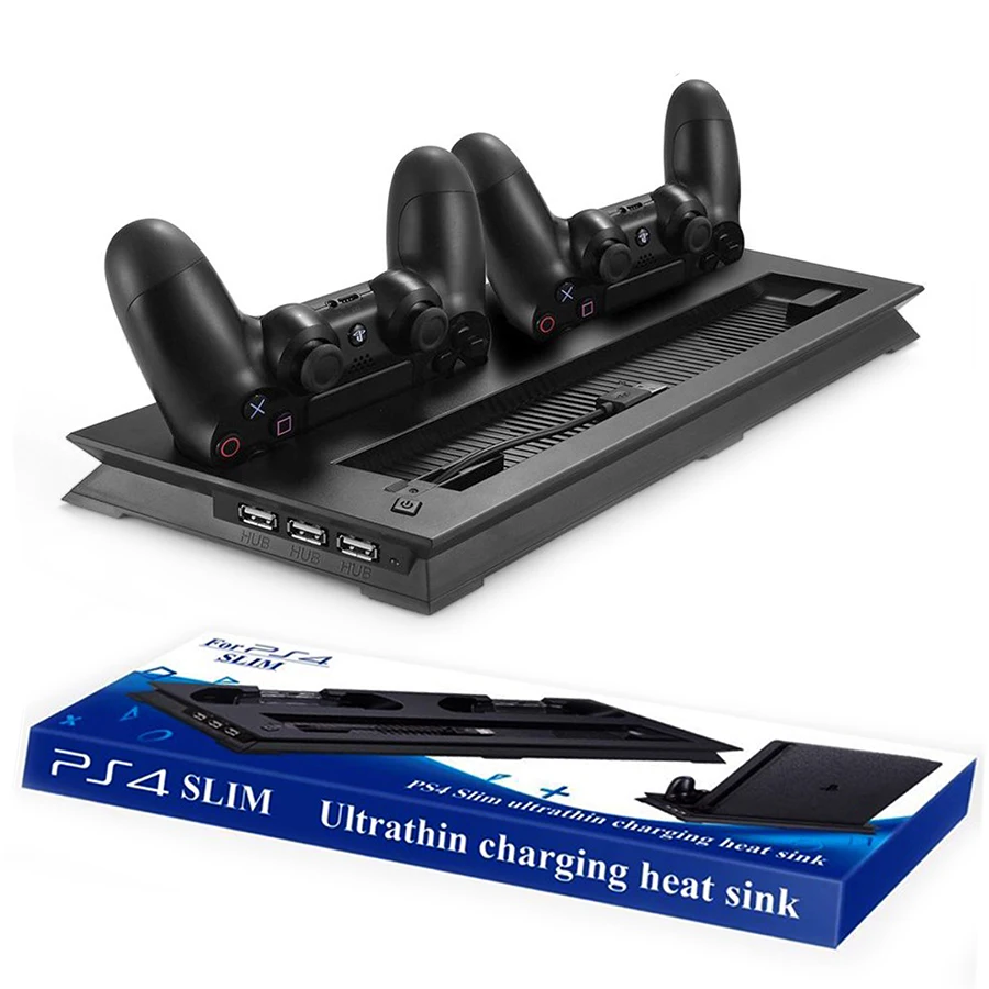 Подставка для зарядки Sony PS4 Play Station Playstation PS 4 тонкая игровая консоль зарядное