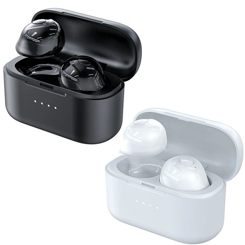 

New Mini Invisible Wireless Earphone Noise Cancelling Bluetooth Headphone Handsfree Stereo Headset TWS Earbud For Iphone