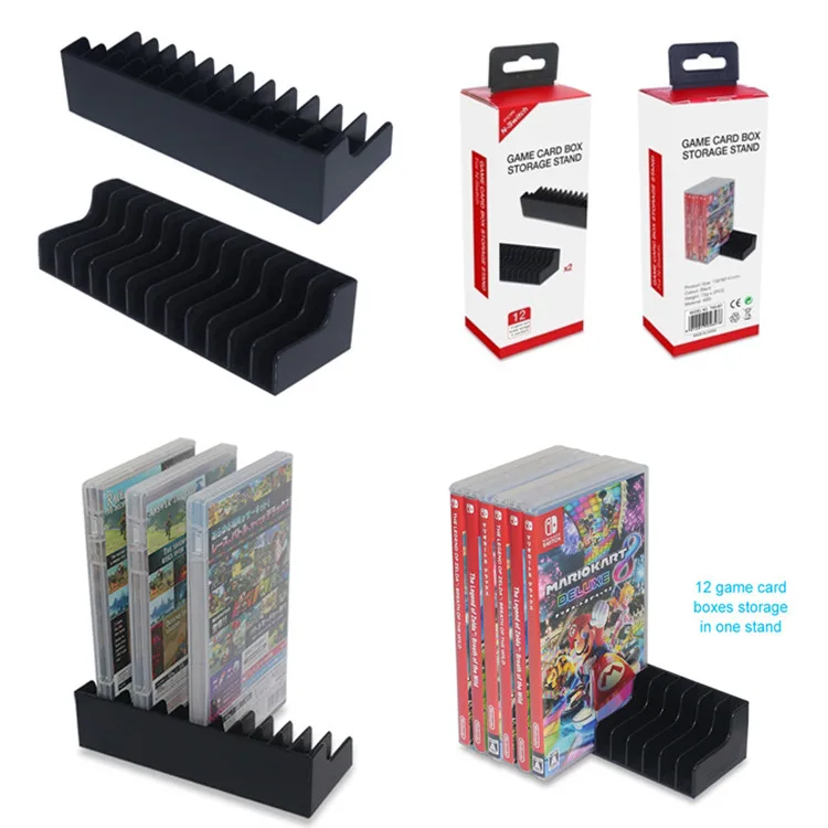 2 шт./лот коробки для игровых карт подставка хранения CD дисков держатель