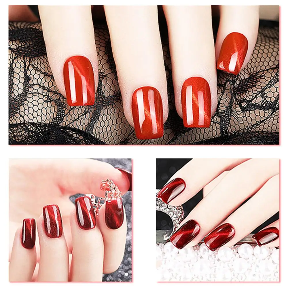 Belen 7ML Wine Red Series 3D Cat Eye UV Gel Nail Polish Varnish Soak Off LED Lamp Base Top Manicure Hybrid For Art Lacquer | Красота и