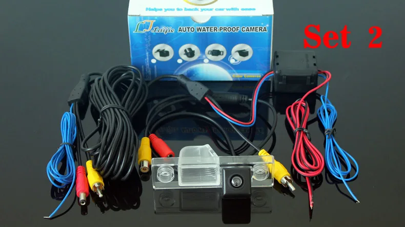 Set 2 Для Chevrolet daewoo Lanos Sens T150 камера заднего вида автомобиля/HD камера ночного видения заднего вида автомобиля для ЗАЗ ланос Сенс шанс седан - Название цвета: Set 2