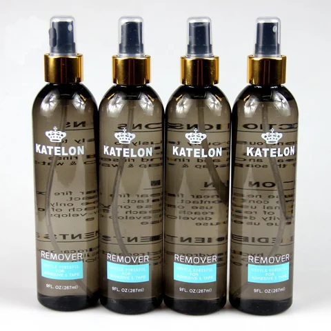 267 мл средство для удаления Katelon, средство для удаления клея для париков, двухсторонние парики, средство для удаления наращивания ленты, средство для удаления клея для волос для кружевных париков, парик