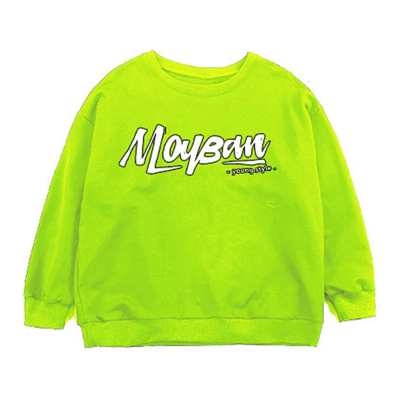 

Детская одежда в стиле хип-хоп, толстовка большого размера, топ для девочек и мальчиков, танцевальный костюм, танцевальная одежда, уличная о...