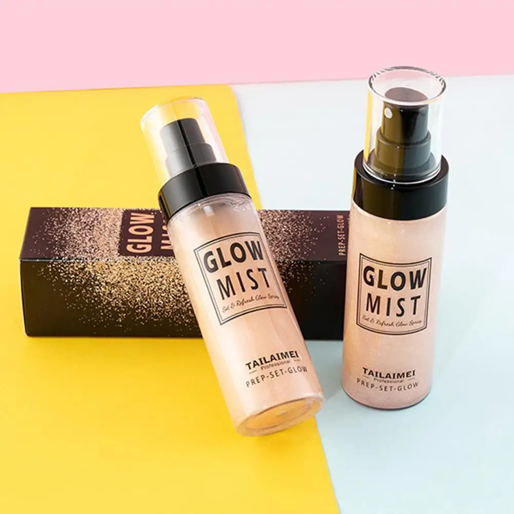 Мерцающий Осветляющий спрей для тела жидкий хайлайтер хайлайтеры