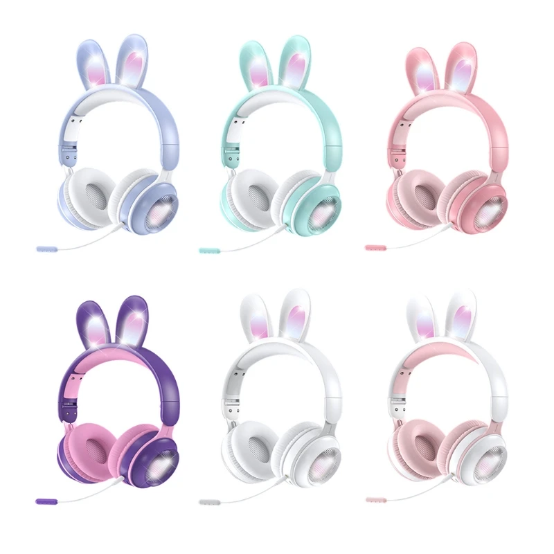 Наушники R91A с креплением на голову гарнитура со светодиодной подсветкой Hi-Fi