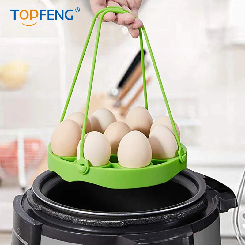 Силиконовая полка для пароварки яиц TopFeng аксессуары мгновенных кастрюль