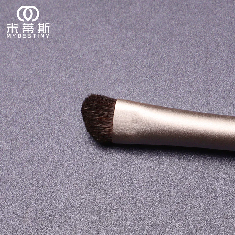 MyDestiny cosmetic brush-The Snow White series-beveled angle eyeshadow brush-Hourse hair makeup tools&amppens-beauty | Красота и
