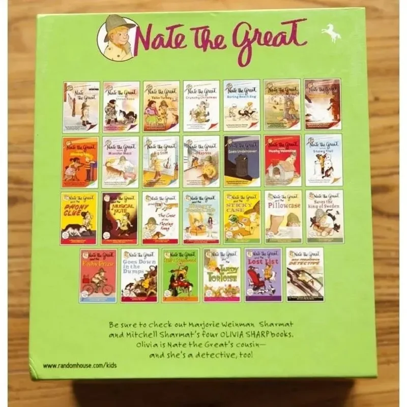

Point-to-read version of Nate the Great's amazing little detective Nate series 27 books picture book puzzle reading material