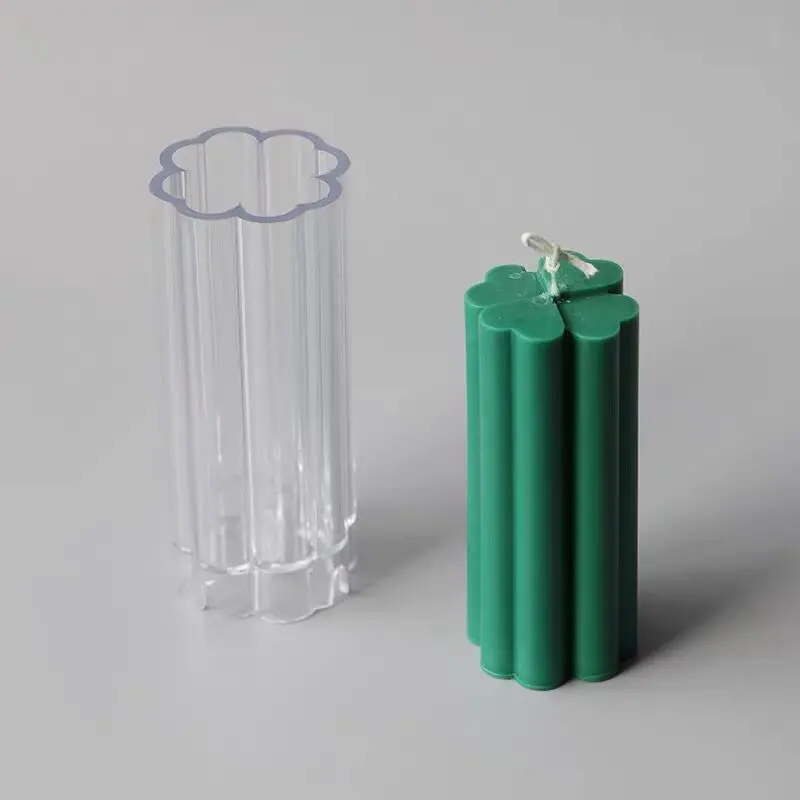 Форма акриловая 3D ручной работы форма для мыло с выгравированным листом клевера