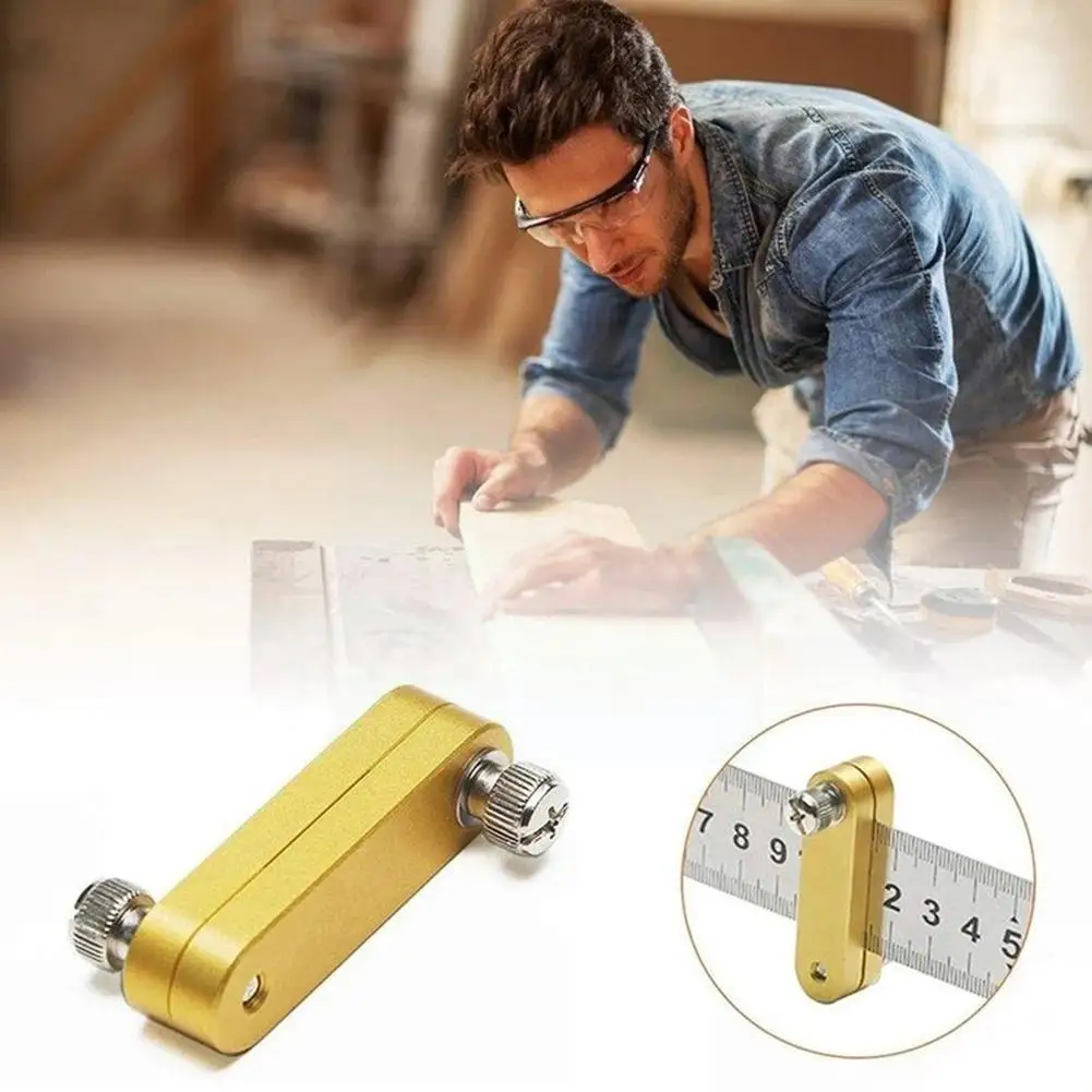 

Стальная линейка, позиционирующий блок, деревообрабатывающий чертежный штекер, сделай сам, калибр, столярные инструменты для деревообрабо...