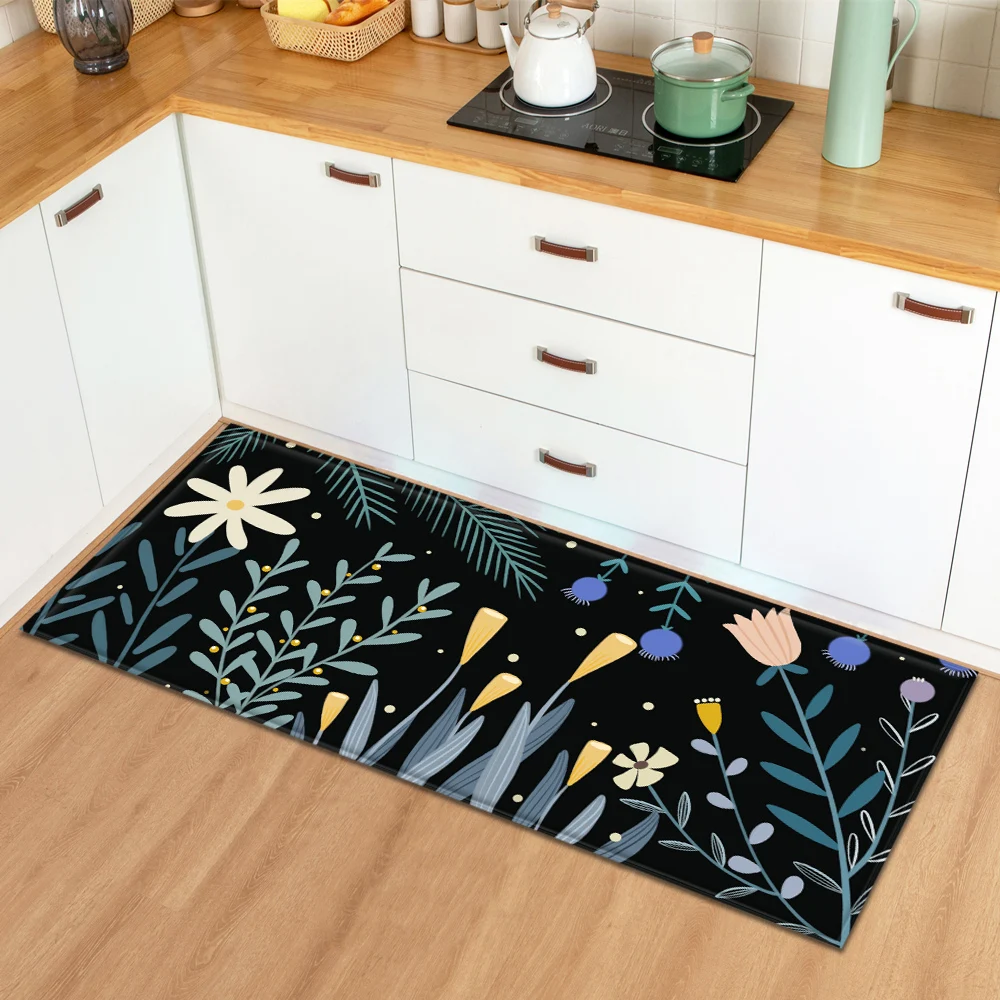 modern kitchen rug bedroom living room decoration carpet home hallway entrance doormat balcony bathroom anti slip long floor mat free global shipping