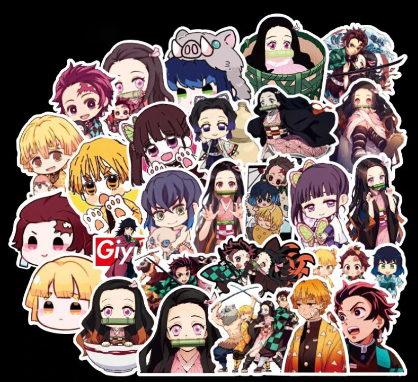 50PCS Set Japan Anime Stickers Haikyuu Kozume Kenma Ushijima Wakatoshi Hinata Shoyo My Hero Academia Cartoon DIY Toy | Игрушки и хобби