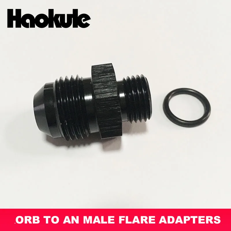 Внешние гибкие адаптеры для шлангов (ORB) синие алюминиевые наконечники AN6 ORB в