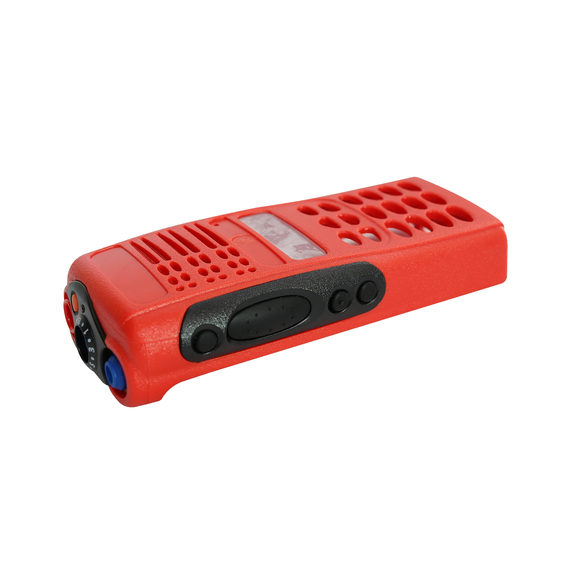 VBLL PMLN4199 Red Walkie-talkies Full-keypad Replacement Front Case Housing Kit for HT1250 Two Way Radio