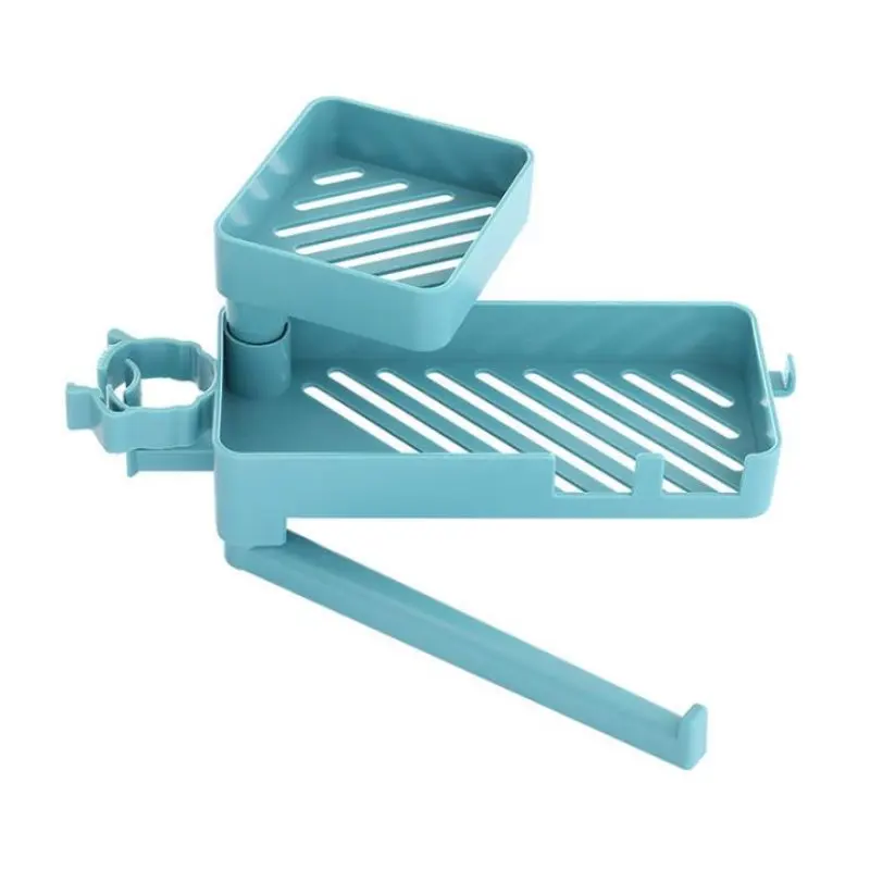 

Kitchen Utensils Storage Rack Sink Drainage Rack Multi-layer Rotatable Faucet Storage Rack Rag Rack