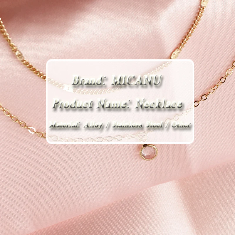 Женское многослойное ожерелье Colier с жемчугом и кристаллами | Украшения