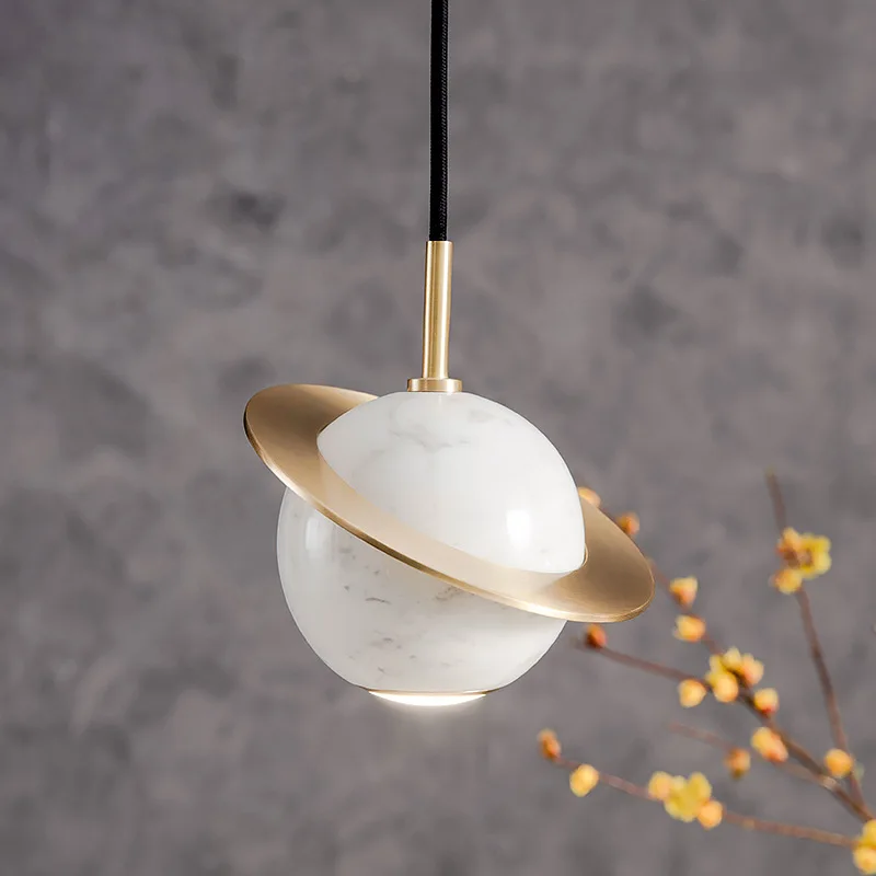 

nordic led stone hanging lamp luminaria pendente pendant lamp kitchen dining bar pendant lights bedroom dining room