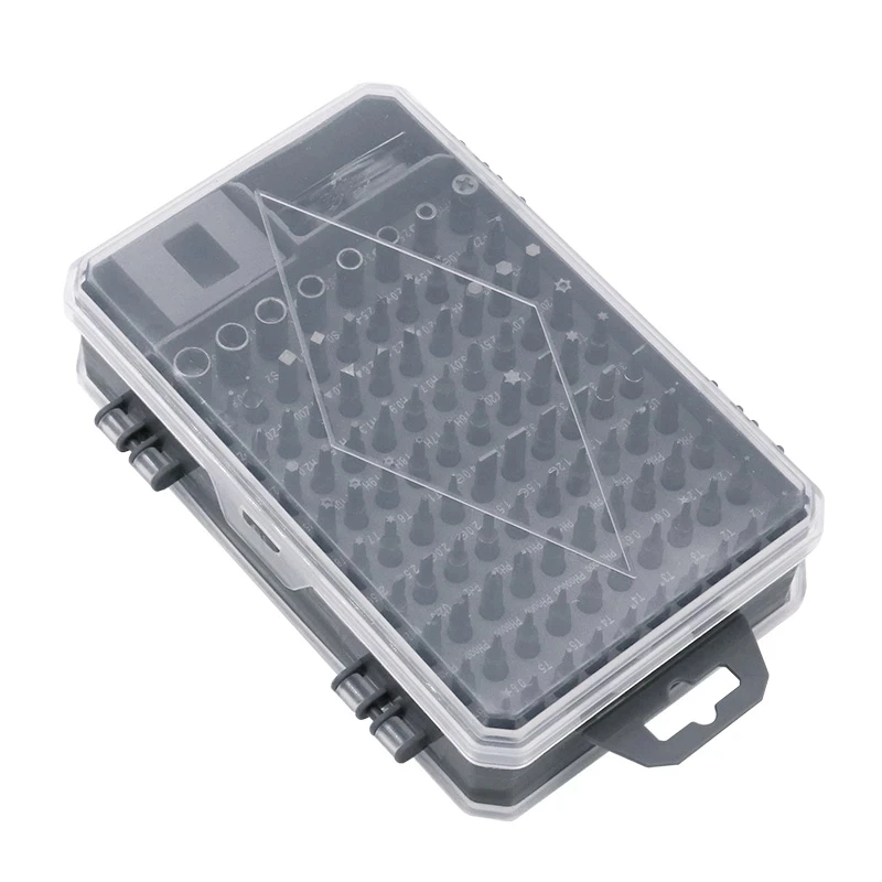 115 in 1 screwdriver set screwdriver bit set multi function precision mobile phone repair device hand tools torx hex free global shipping