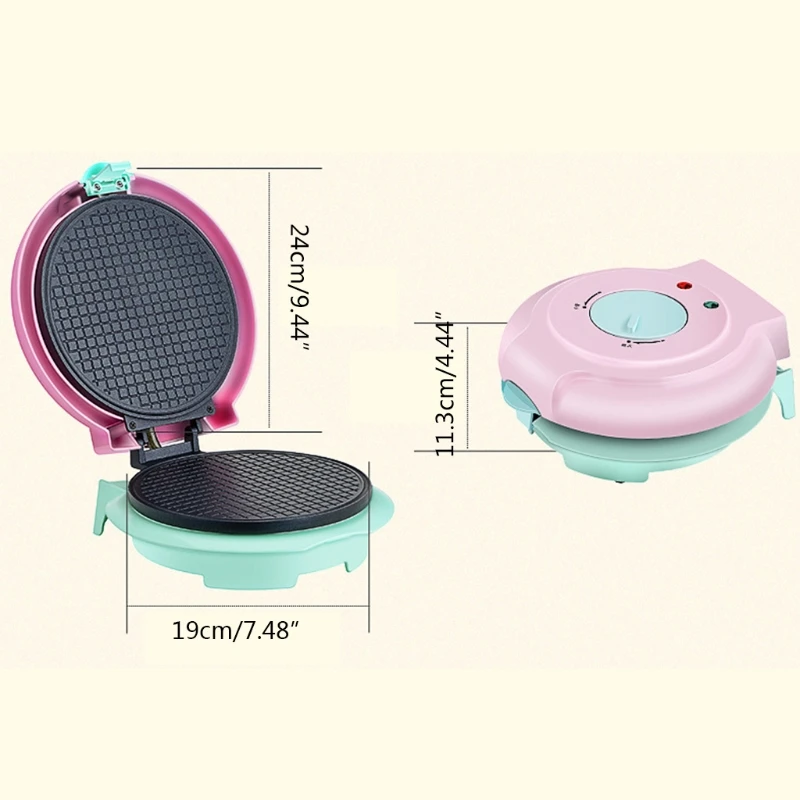 

Round Ice Cream Cone Crispy Egg Roll Machine Nonstick Electric Waffle Maker 425B