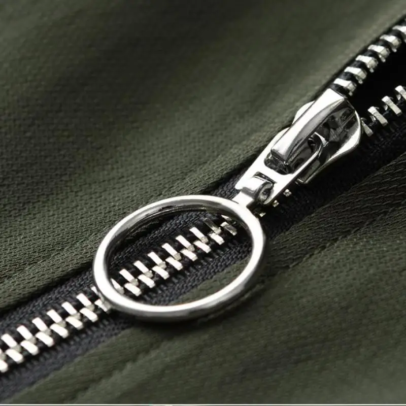 

Army Green Spring Men's Jackets Coat New Arrival Stand Collar Slim Fit Men's Fashion Jackets Men Coat Plus Size M-4XL