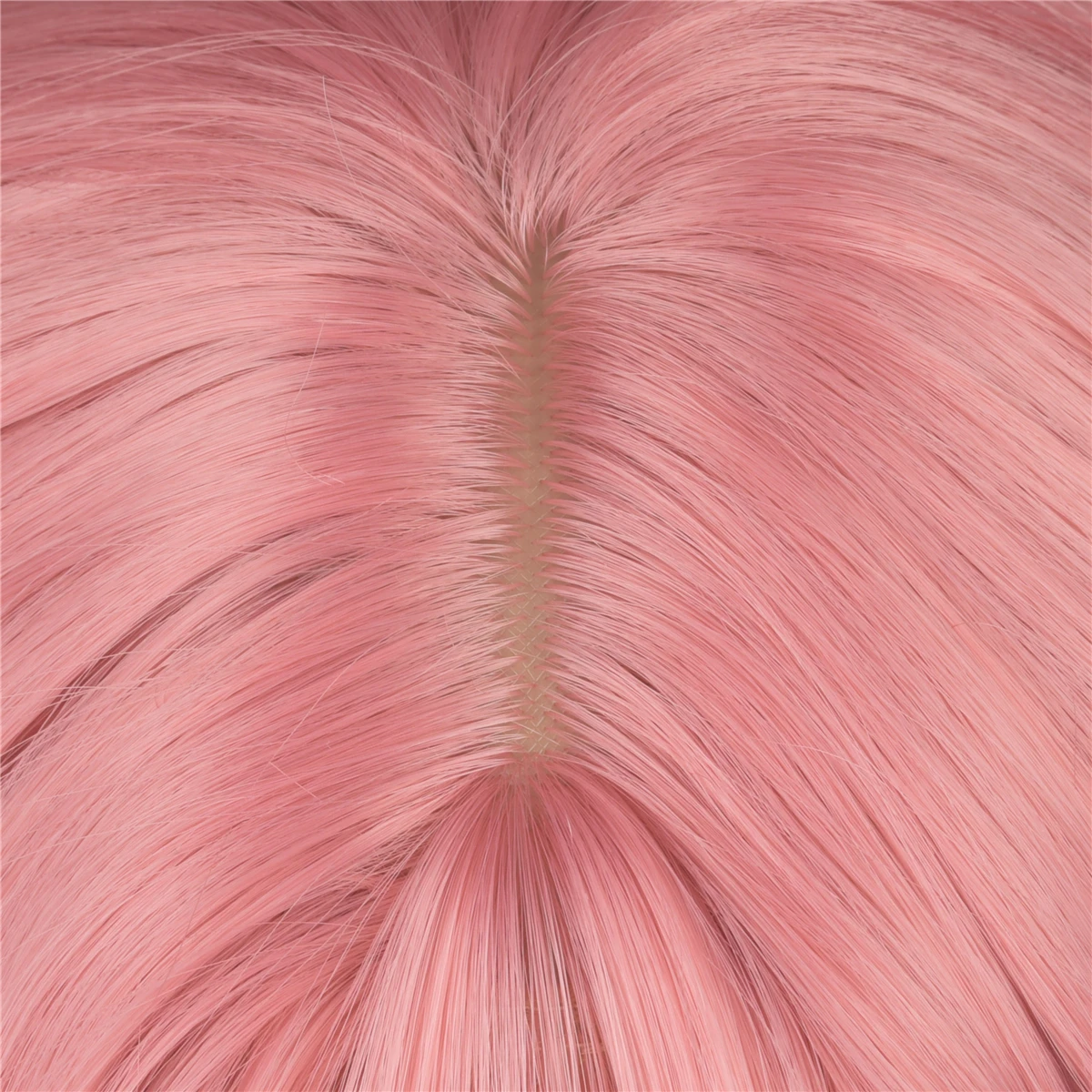 ZYR 16 дюймов Средний Мягкий Свободный парик с челкой розовые парики