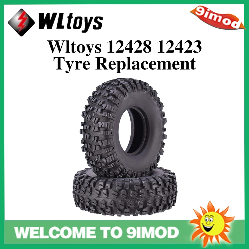 Оригинальные резиновые автомобильные колеса на радиоуправлении для Wltoys 12428 12423