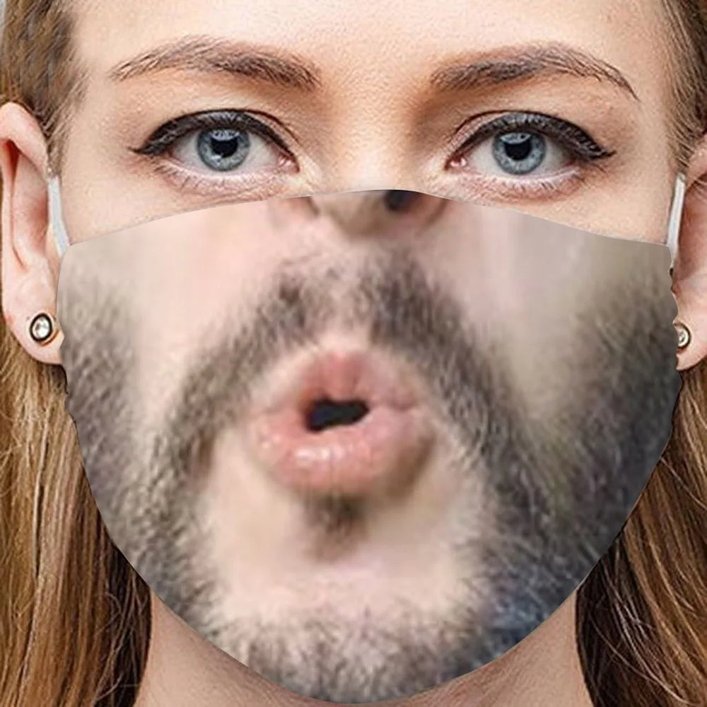 Новые забавные старые рот Косплэй Для женщин маски унисекс уход за кожей лица