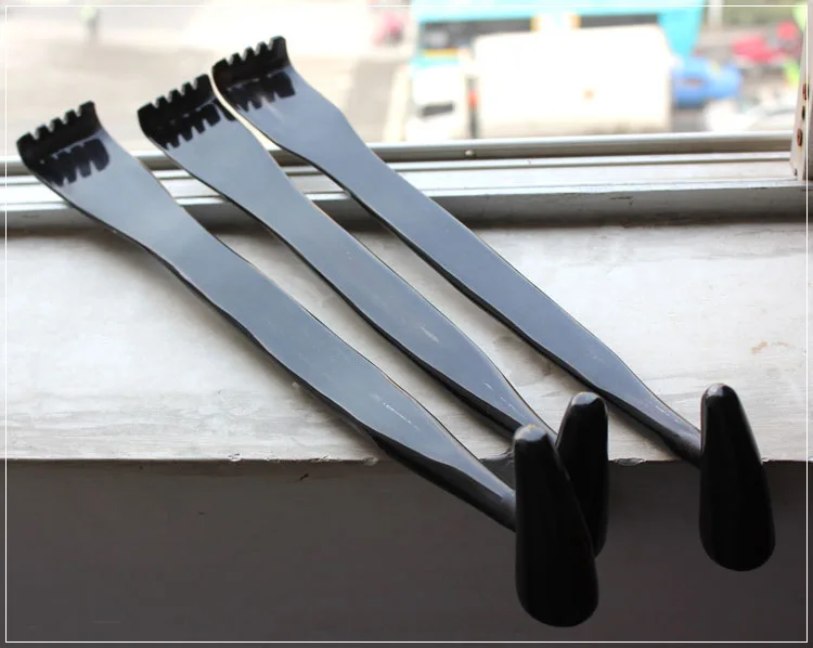 100% натуральный Рог телескопическая чесалка для спины Меридиан молоток зуд Self