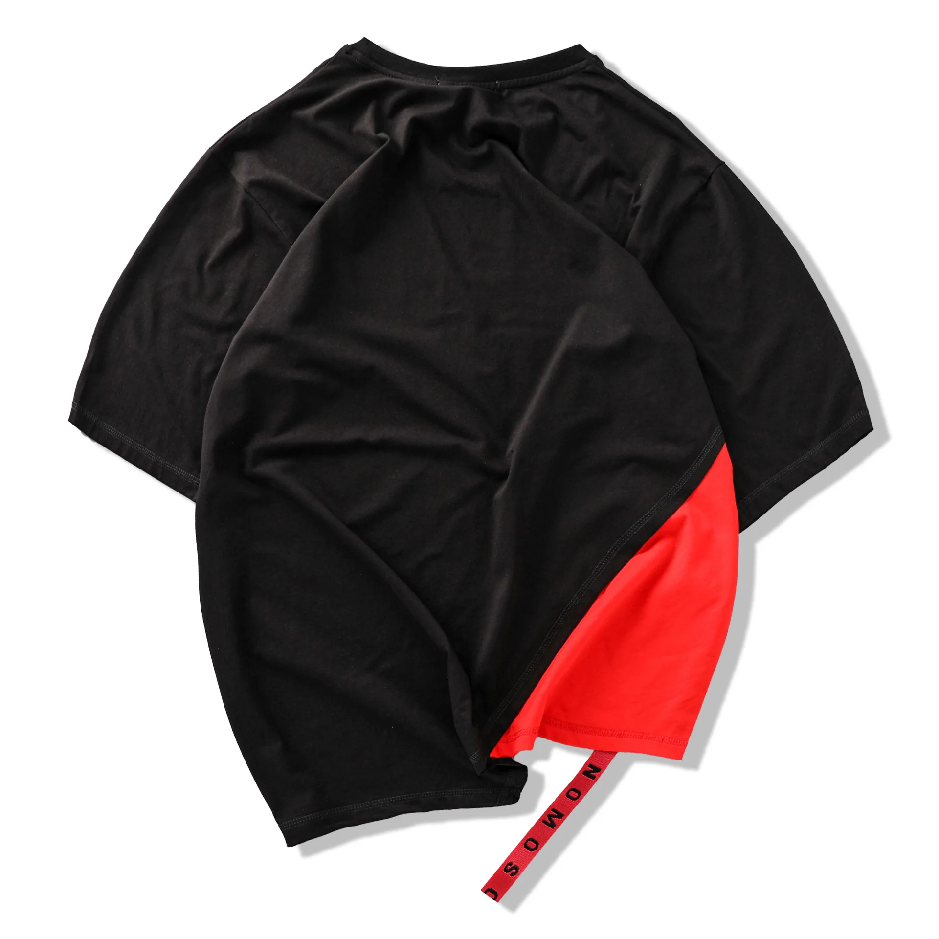 _ 2020 футболка в Корейском стиле Харадзюку с имитацией двух частей принтом BF и