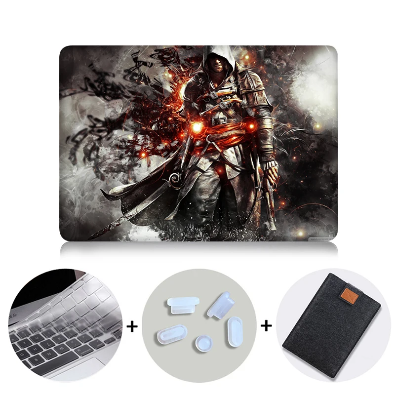 MTT чехол с принтом для Apple Macbook Pro retina 13 15 с сенсорной панелью для ноутбука mac book air 11 13,3 Новинка 12 дюймов жесткий чехол - Цвет: MB12