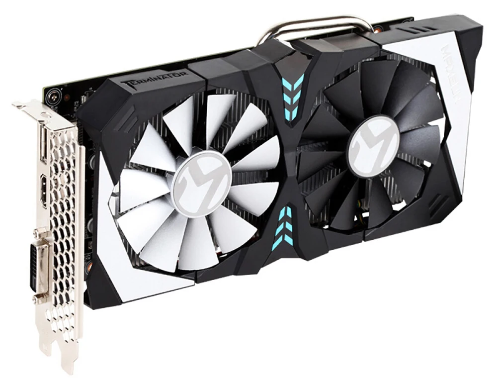 Графическая карта MAXSUN GTX 1050Ti Терминатор 4G GPU 128bit GDDR5 NVIDIA 7000MHz 1291-1392MHz 6Pin gtx1050ti видеокарта для игр