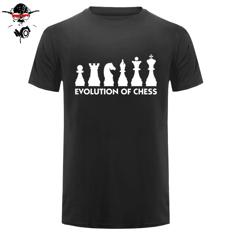Для мужчин футболка шахматы для компьютерщика доска геймера Набор игры в Nerd War с