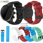 Ремешок силиконовый для Suunto 99 BaroD5Sport barospartan sportSpartan Sport, браслет для часов, 24 мм