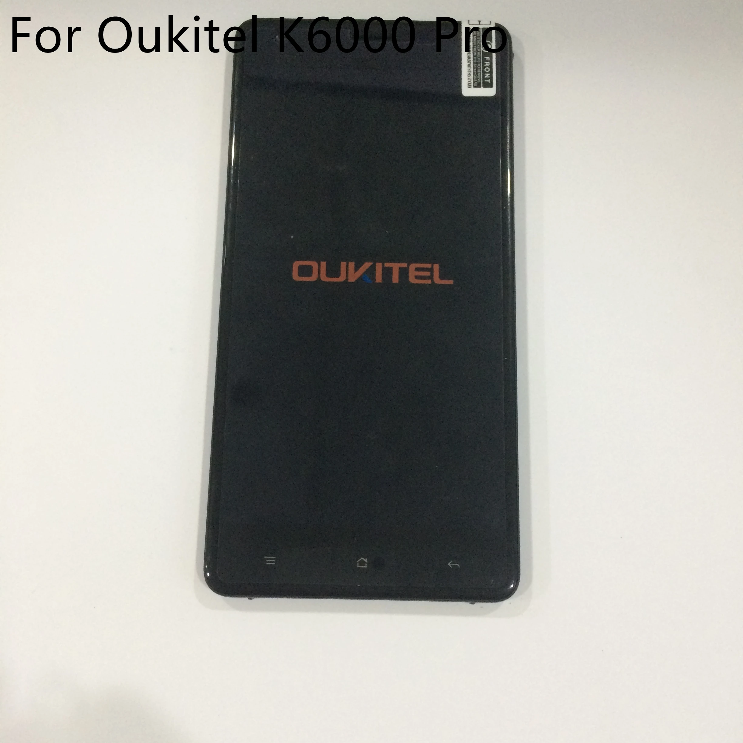 Используется сенсорный экран + ЖК дисплей рамка для Oukitel K6000 Pro 5 &quotFHD 1920x1080 MT6753