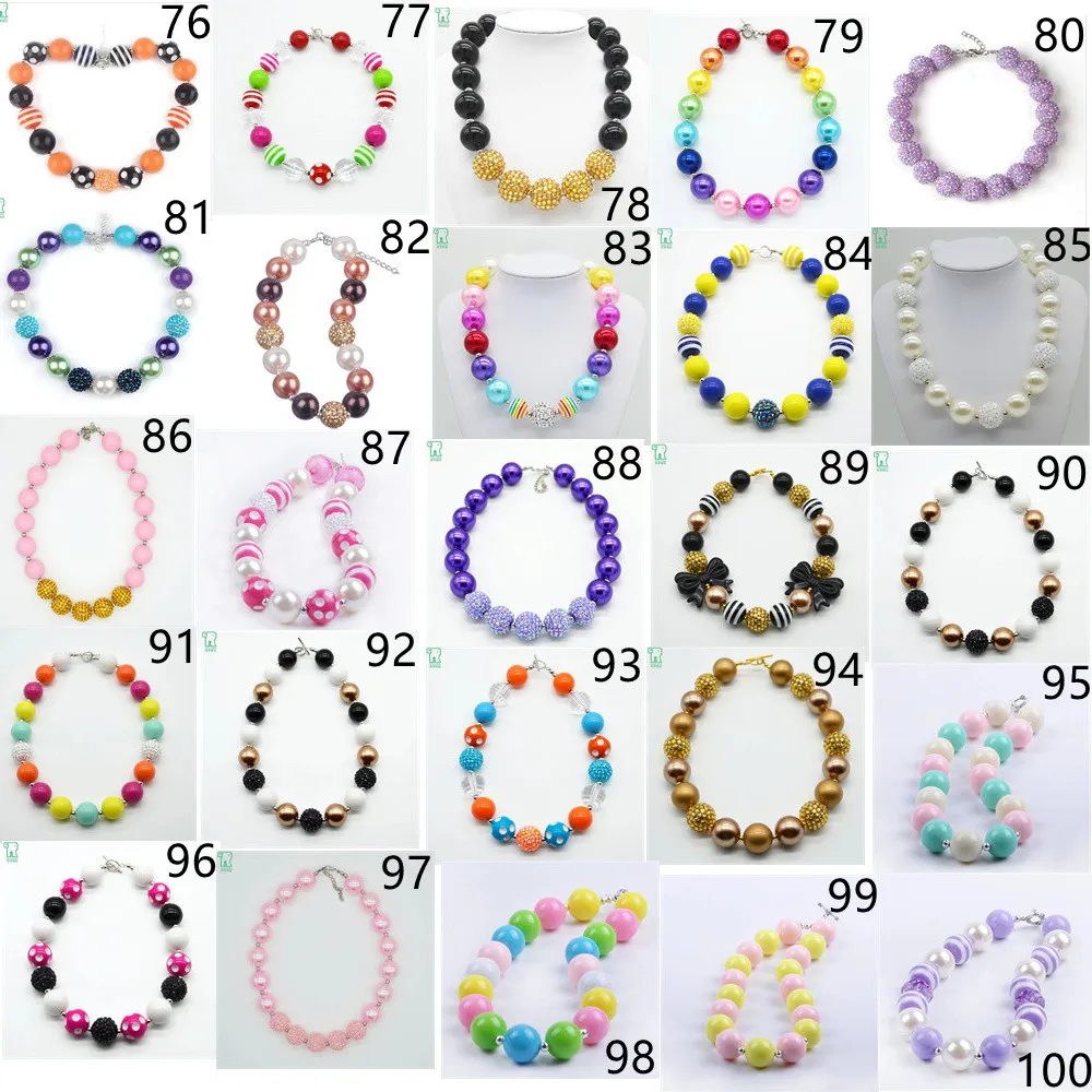 Оптовая продажа 5 шт. ожерелье для девочек с черным бантом детское Золотое