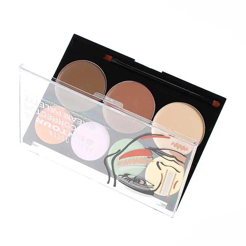 

Seven-color Contours Palette Cover Blemishes Waterproof Smudge-Proof Even Skin Color Contours Cream Makeup Hot Selling