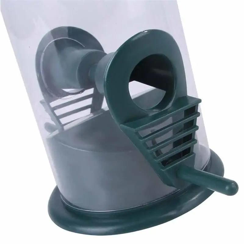 

Bird Feeder Transparent Viewing Window Bird House Feeder Food Bucket Holder Park Garden Tree Hang Animals Supplies