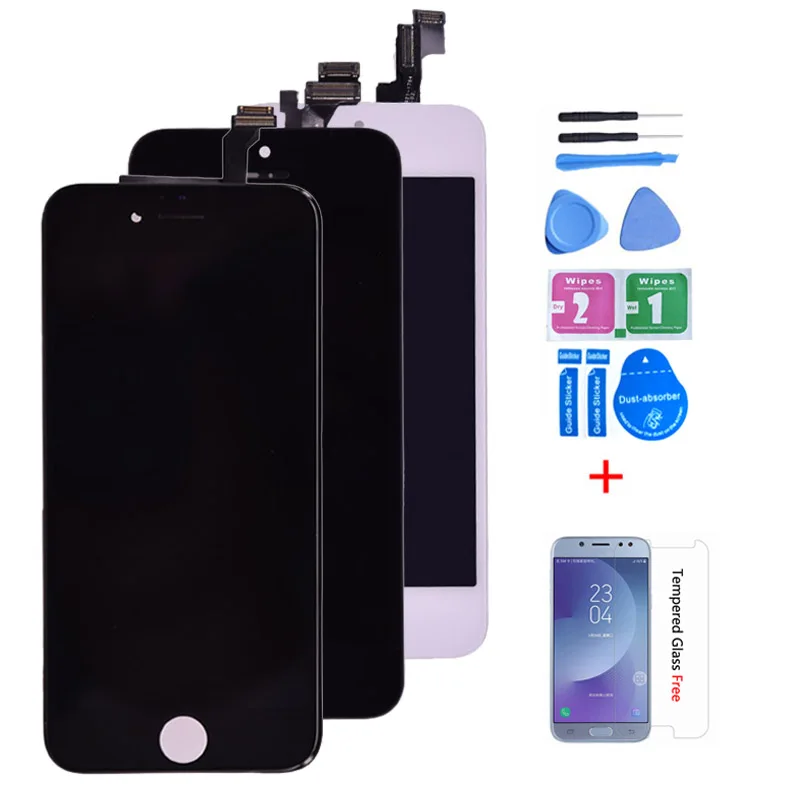 

AAA +++ качество для iPhone 5S 5 5C SE ЖК-экран дисплей дигитайзер сенсорный экран без битых пикселей Бесплатная доставка для iPhone 6 ЖК