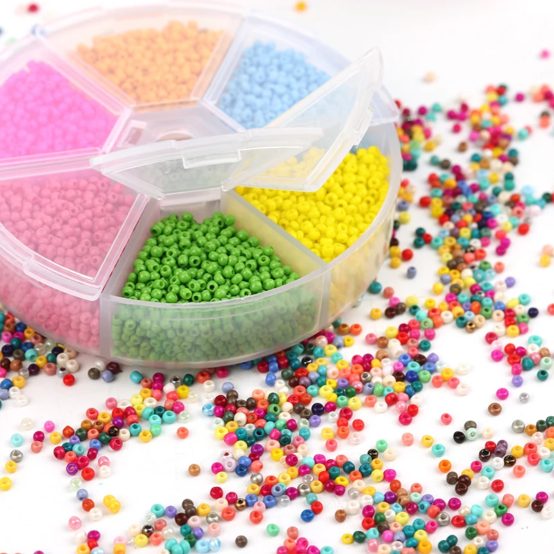 

5700 шт. маленькое стеклянное защитное покрытие для Miyuki коробка бисер, бусины для бижутерии, Материал для изготовления ювелирных изделий, бра...