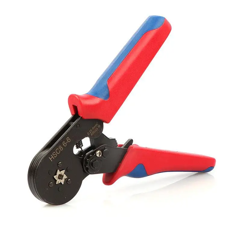 

Шестигранный обжимной инструмент для троса с храповым механизмом, Электрический обжимной инструмент для троса, 0,25-6 мм², щипцы для холодног...