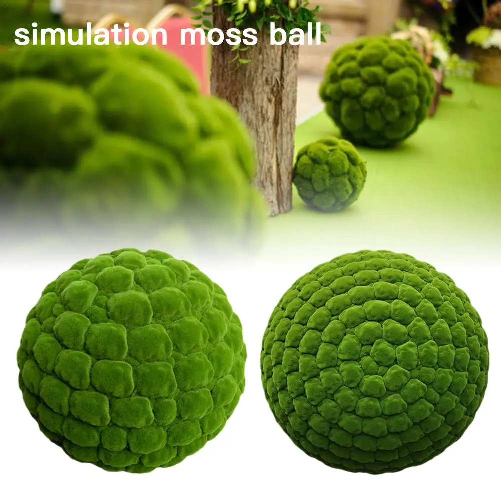

artificial Moss Balls Simulation Plant simulation plant DIY decoration for Window home office plant wall decor Decoration