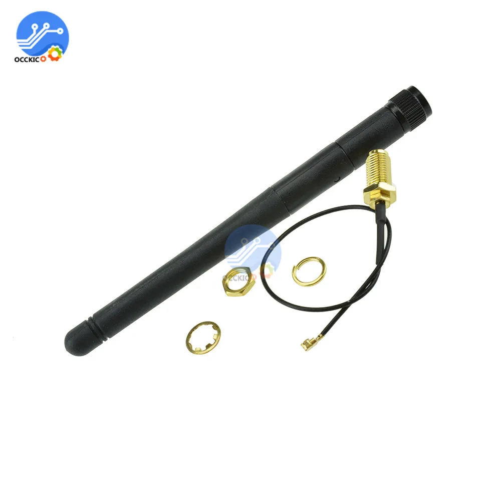 2 4G Беспроводной антенна для ESP8266 esp 02/05/07 NRF24L01 + PA CC2500 модуль|antenna wireless|antenna 2.4gantenna