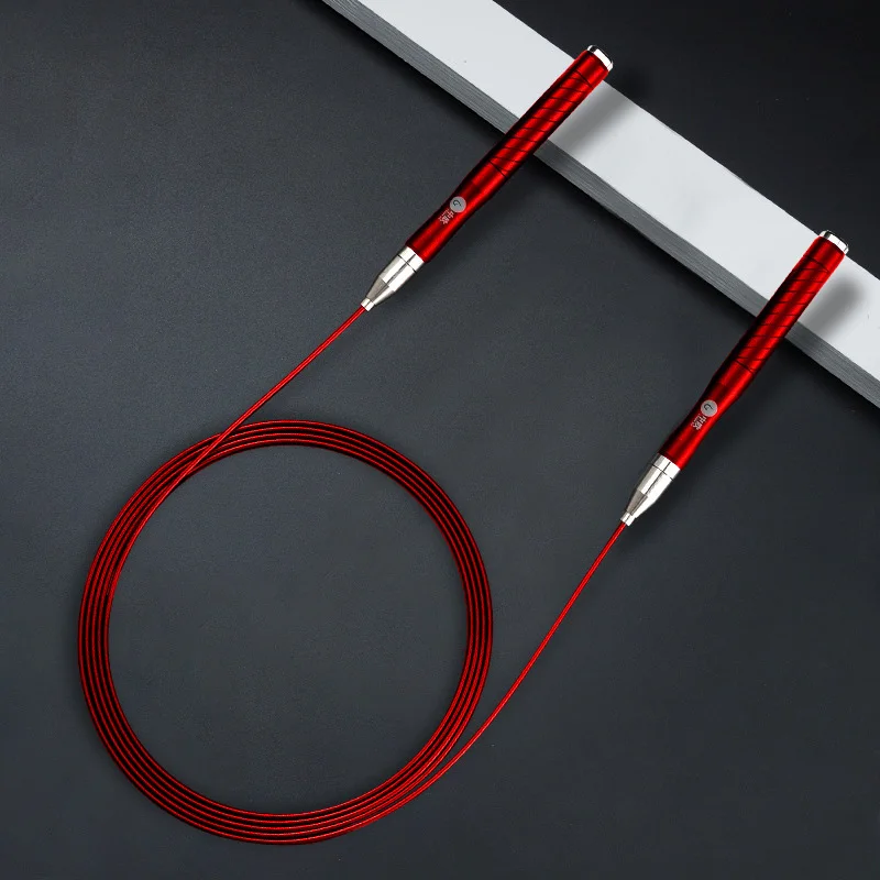 

Skipping Portable Durable And Easy Adjust Advanced Racing Rope Skipping Cord Speed Aerobic Jumping Fitness Equipment For Gym